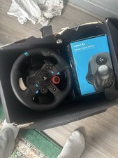 Logitech G29 Racing Steering Wheel with Shifter and Pedals Includes All Cables