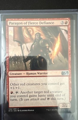 Paragon of Fierce Defiance Core Set 2015 (M15) Regular