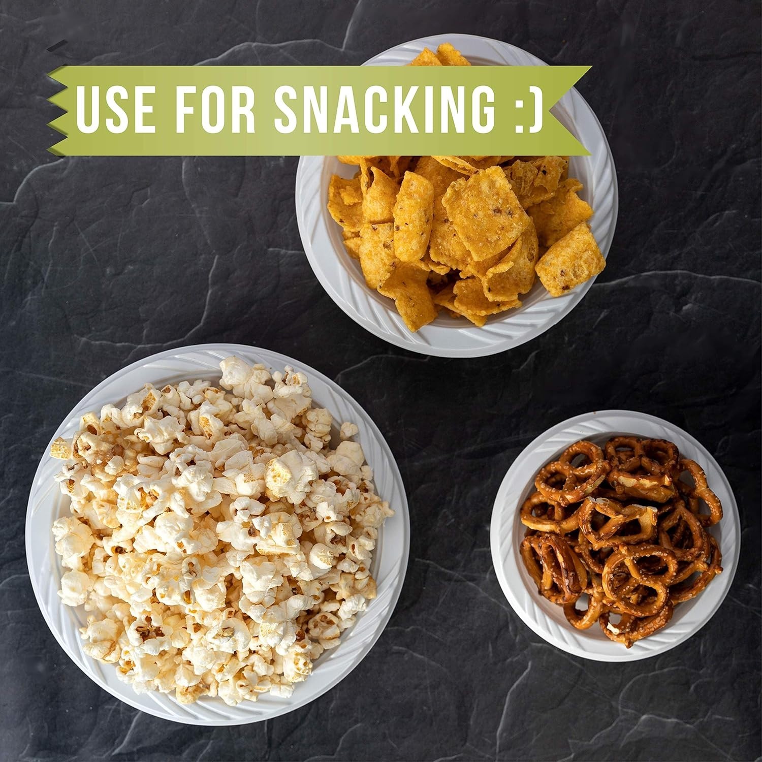 800 Pack 5oz Disposable White Dessert Bowls