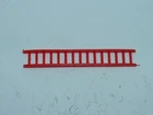 Replica red plastic ladder for Lesney Matchbox #62b TV Repair Vans