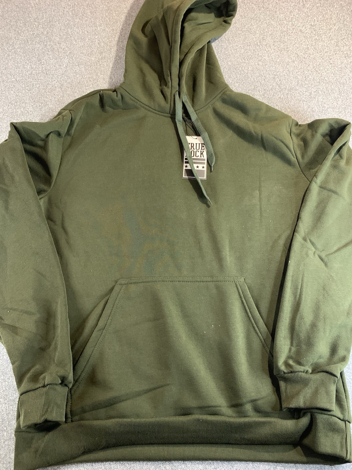 Chándal True Rock para Hombres 2XL Verde Oliva Forrado de Vellón Pierna Cónica Ropa Activa Nuevo con Etiquetas