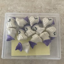 Halloween Ghost Treat Bag Accessories 12 PCs New Spooky Happy White Ghost