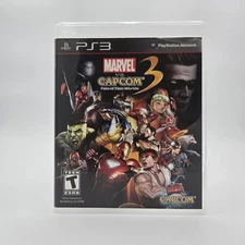 Marvel Vs. Capcom 3: Fate of Two Worlds (Playstation 3) Authentic No Manual