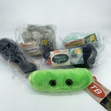 GIANT microbes Plush Lot of 5 TB Flu Norovirus Toxic Mold Educational Toys Dolls
