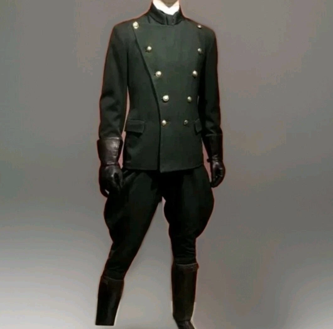 1930 Chauffeur Uniform Seasons 1-2 1913-1918 Green Chauffeur Jacket + Pant image 2