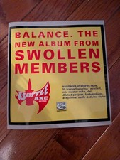 Autocollant décalcomanie vintage hip-hop membres gonflés hache de bataille rare équilibre 