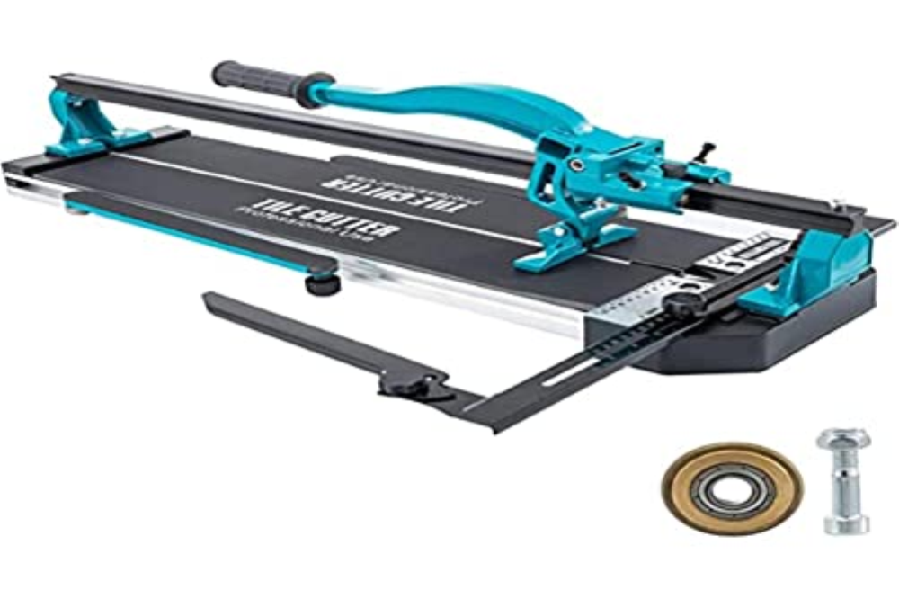 Mophorn 1000mm Tagliapiastrelle Manuale con Posizionamento Preciso del Laser Rot