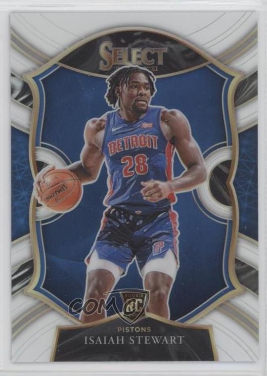 2020-21 Panini Select Concourse White Prizm 12/149 Isaiah Stewart #76 z7j