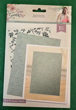 Crafter's Companion Rose Garden Budding Blooms Embossing Folder Card Making