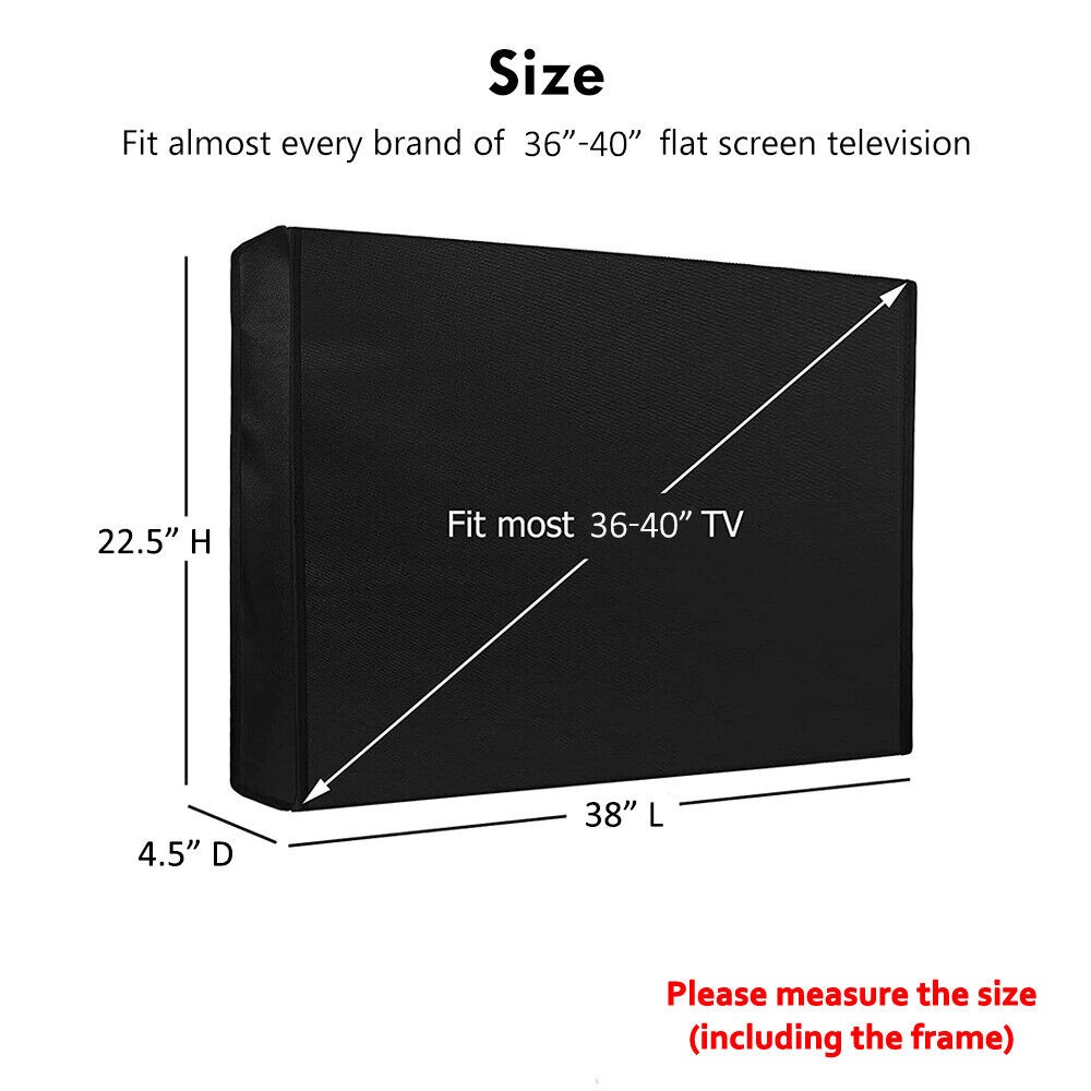 30-85 inch Outdoor TV Cover Television Protector for Flat Sc