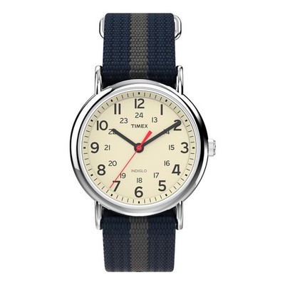 Timex Herren Leicht Reader Wochenender Indiglo Uhr 38mm Wasserdicht T2N654
