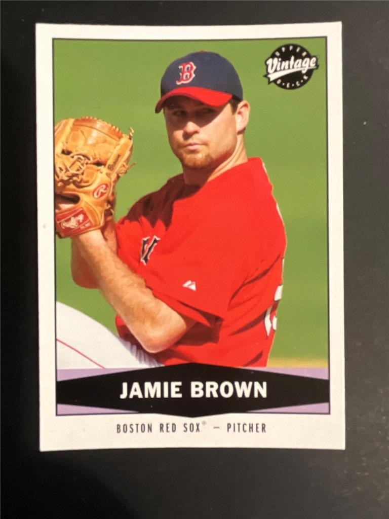 2004 Upper Deck Vintage Update #466 Jamie Brown RC Red Sox