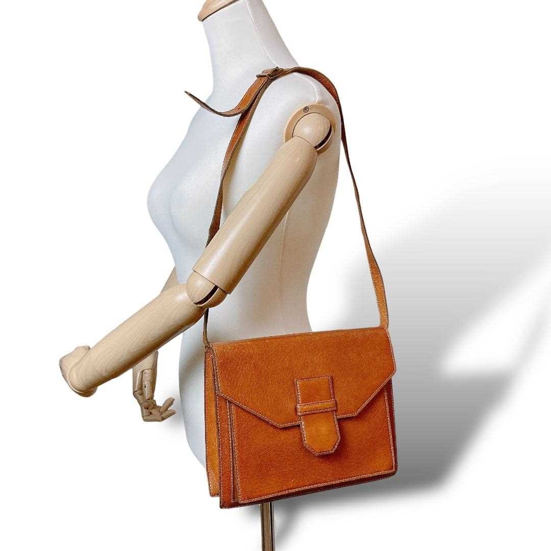 Borsa a tracolla YSL Yves Saint Laurent beige marrone donna usata dal Giappone