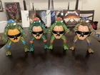 TMNT 13” 1993 Playmates Giant Teenage Mutation Turtles Lot rare TMNT