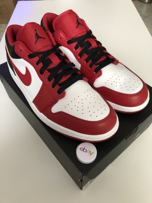 Air Jordan 1 Low, Bulls, Gr.: 45,5, top Zustand