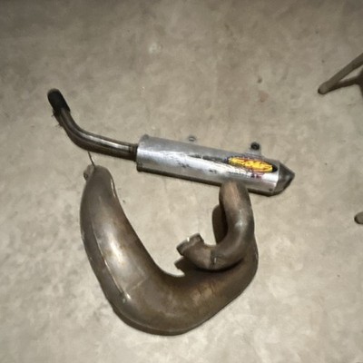 1998 KTM EXC 250 FMF Gold Series Pipe And Silencer