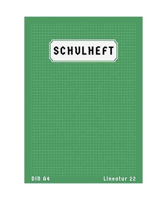 Lineatur 22: Schulheft Kariert A4 | 50 Blatt | Rechenheft Din A4 Lineatur 5 | Ma