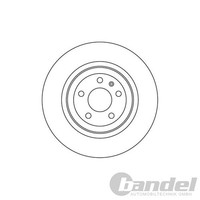 2X NK Bremsscheiben 330Mm BelÜFtet Hinten Passend FüR Audi A6 | 2047110