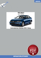 PDF VW Jetta 6 (2014-2018) Reparaturanleitung Automatikgetriebe 09G 6 Gang