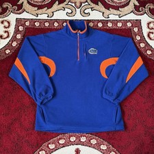 Vintage University of Florida Gators 1/4 Zip Fleece Sweatshirt Youth Size XL