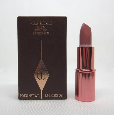 Charlotte Tilbury K.I.S.S.I.N.G Lipstick Icon Baby Warm Nude Rose mini 0.03 oz.