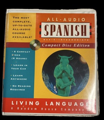 All-Audio Spanish Basic-Intermediate 6 CD Edition by Living Language