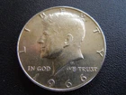 1966 Kennedy Half Dollar Coin (#17)