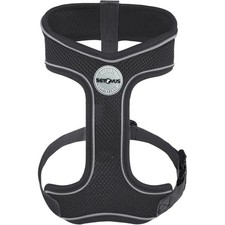 Dog Harness, Soft Air Mesh No Choke Y-Black-Small-NEW-C