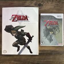 The Legend of Zelda: Twilight Princess Nintendo Wii Complete CIB GUIDE BOOK