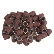 50Stk Schleif Trommeln 3/8" Mini Schleifen H&uuml;lsen 240 Grit Schleifen B&auml;nder