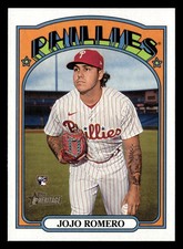 Jojo Romero 2021 Topps Heritage #591 Philadelphia Phillies Rookie RC *029