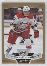 2019-20 O-Pee-Chee Gold Border Glossy Trevor van Riemsdyk #337 0dr