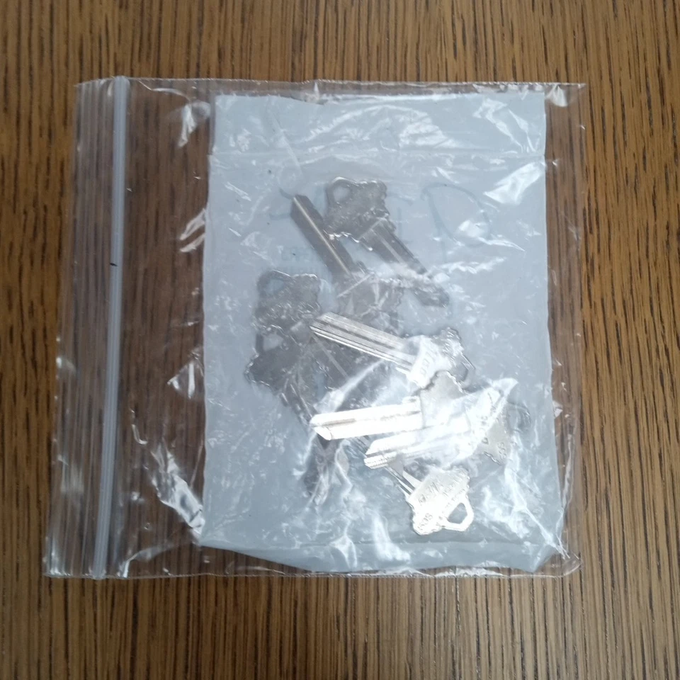 9 Pack Of Kaba Ilco A1145e-Sc9 Key Blank,Brass,Type Sc9,6 Pin - Image 2 of 2