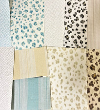 10 Designer Assorted Arts & Crafts Scrapbooking Wallpaper Sample Sheets bundle