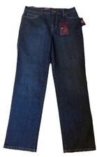 Women  s Jeans Gloria Vanderbilt NEW Classic Rise Tapered Amanda Stretch 12 Short