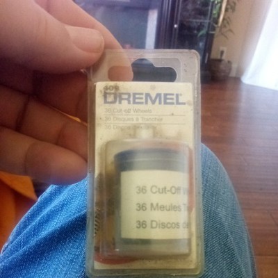 Dremel 409 35000 RPM Metal Cutting Wheel 15/16 Dia. for Wood & Plastic 36 pc OEM