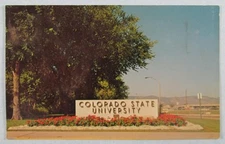 Colorado State University, Fort Collins, CO Postcard (F1065)