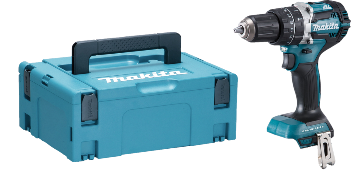 Makita DHP484ZJ Akku-Schlagbohrschrauber 18V Schrauber Schrauben