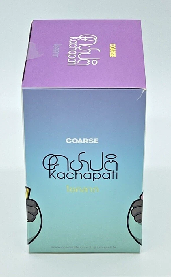 Figura de vinilo sellada Thai Toy Expo LE 200 Coarse Toys x JPX Blue Kachapati 4" nueva en caja Foto 4 de 4