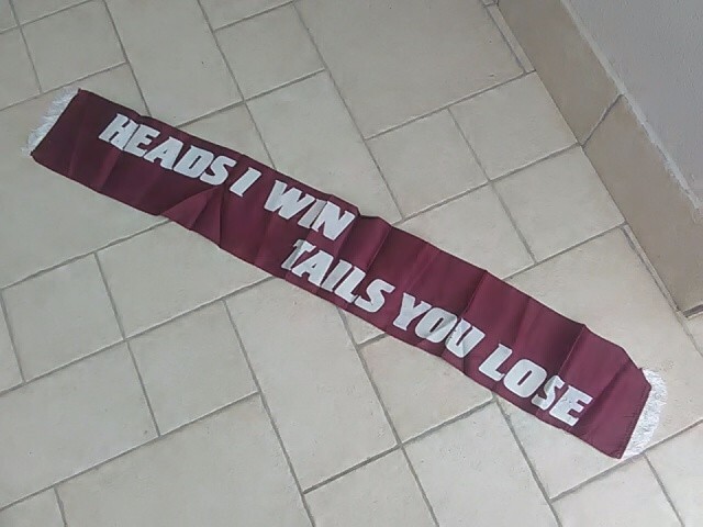 Écharpe Ultras Granata Erreur écriture Inverse RARE - Bufanda Scarf Vintage AL26 | Supporteur Torino Football