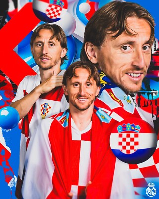 REAL MADRID FC SOCCER FOOTBALL CROATIA CHAMPIONS LEAGUE TEAM