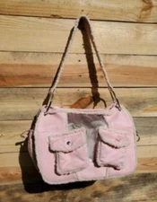 Pet Carrier  Over The Shoulder Pink Portable Dog Cat