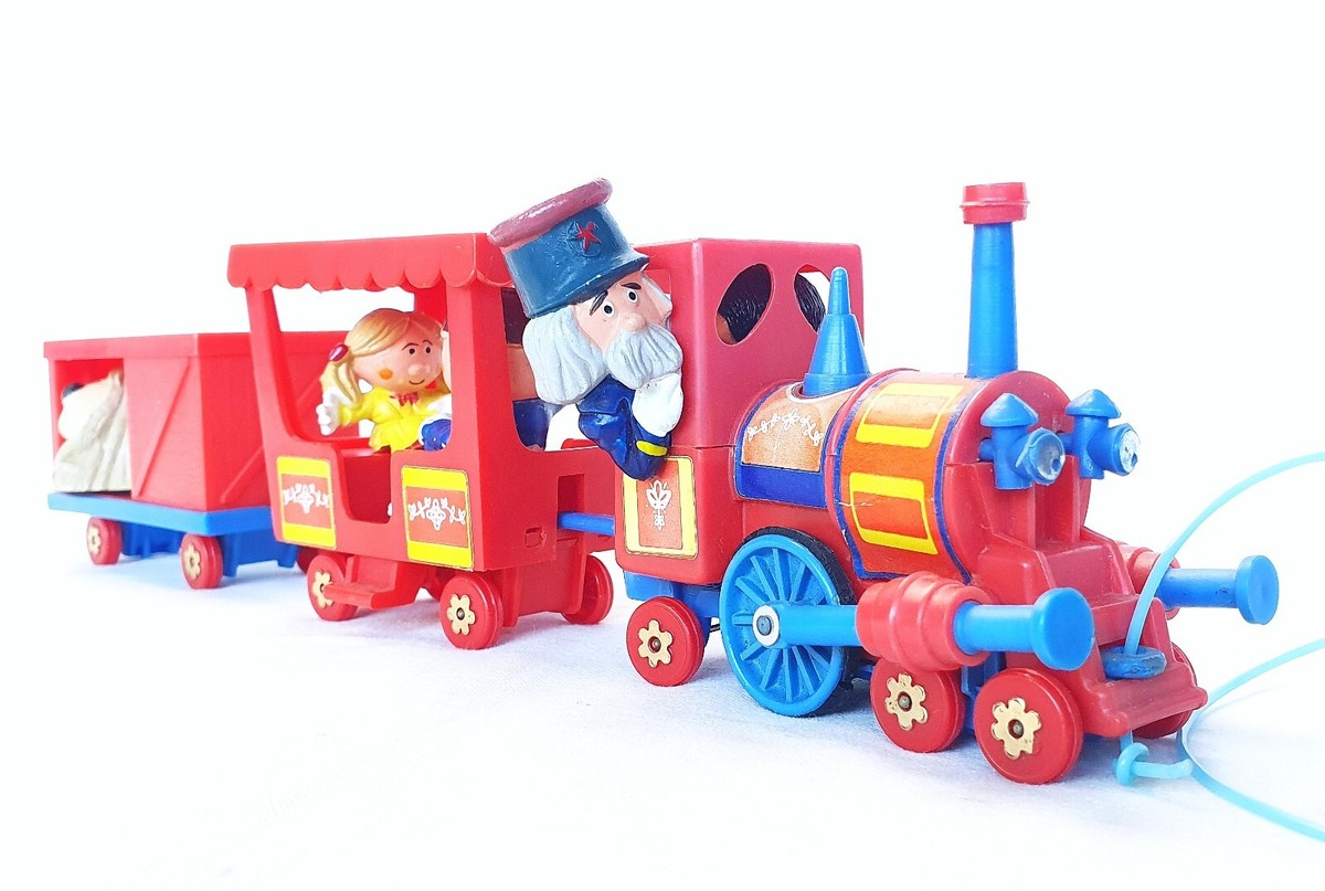 Corgi magic roundabout train with original packaging - SirTN toys inc. A polly for every pocket