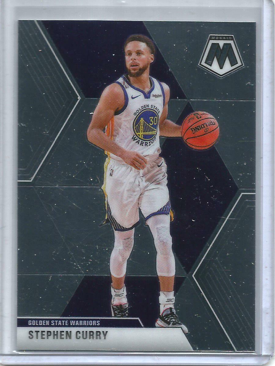 Stephen Curry 19/20 Panini Mosaic #70 | eBay