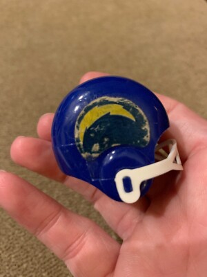 Vintage San Diego Chargers Gumball Football Helmet Mini OPI Gumball (JL ...