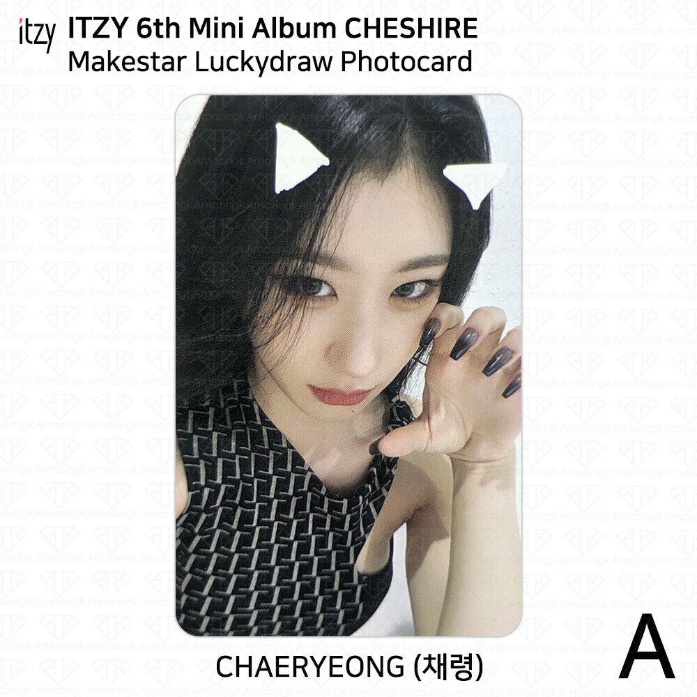 ITZY 6th Mini Album Cheshire Makestar Lucky Draw Photocard 2 ITZY 6th Mini Album Cheshire Makestar Lucky Draw Photocard 2