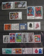 BRD Bund Briefmarken Sondermarken aus 1974 gestempelt