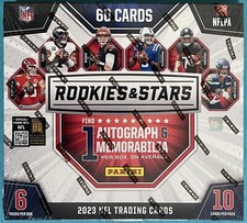 2023 Panini Rookies & Stars NFL Football Mega Box -Factory Sealed- Stroud, Levis