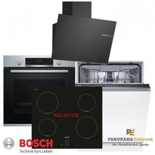Bosch Set Risparmio Autark Set Fornelli Piano Cottura Induzione + Lavastoviglie + Cappa