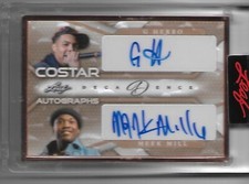 G HERBO MEEK MILLS Leaf Pop Century Decadence DUAL Auto RC 1 Card Autograph 1/10